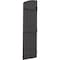 Ekena Millwork Americraft 4-Board (3 Batten) Wood Joined Board-n-Batten Shutters w/Ellipt Top, ARW401BE414X77SMH, PR ARW401BE414X77SMH - alternate 6